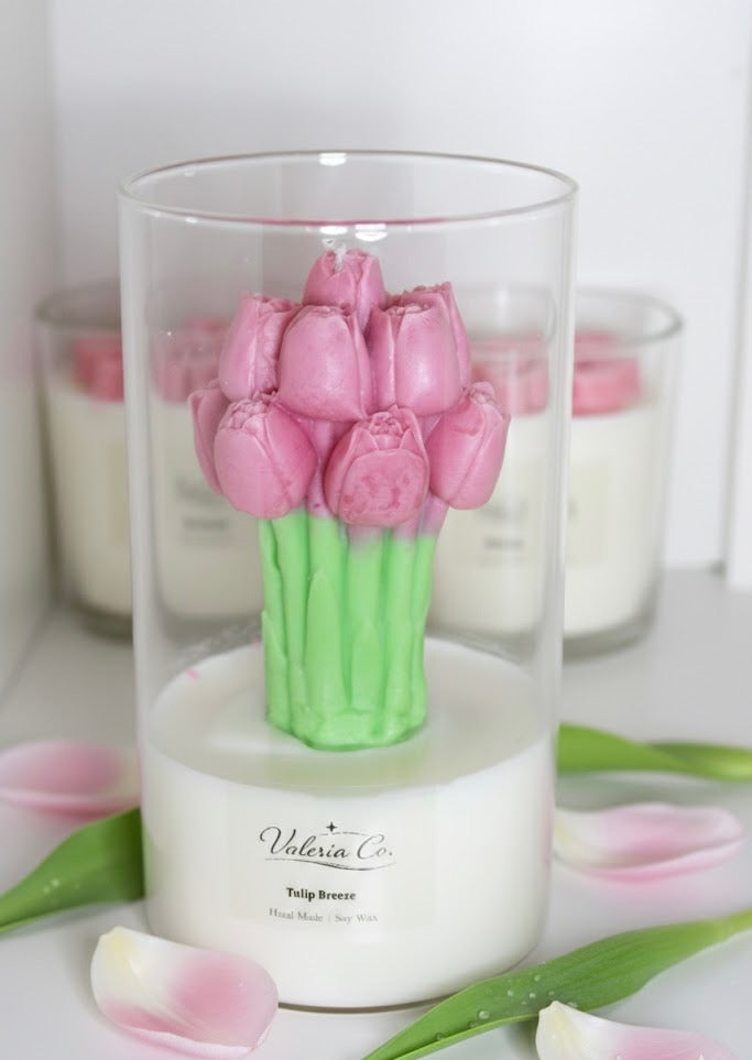 Tulip Breeze Candle